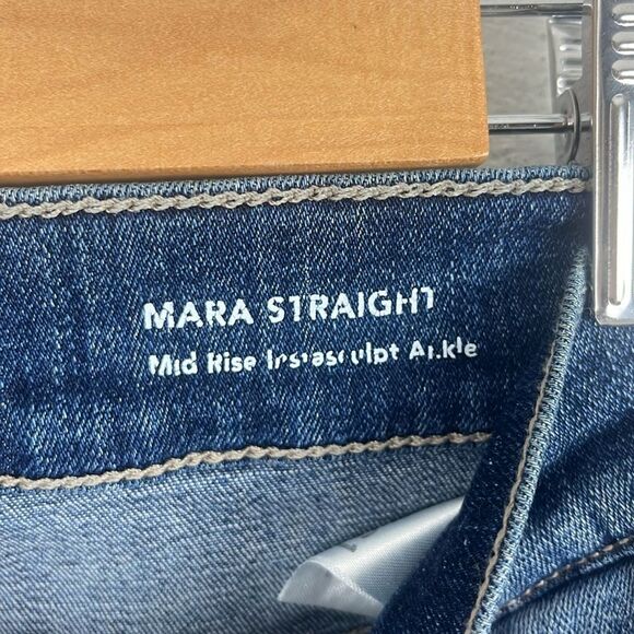 DL1961 Mara Straight mid rise instasculpt ankle jean - Picture 4 of 8